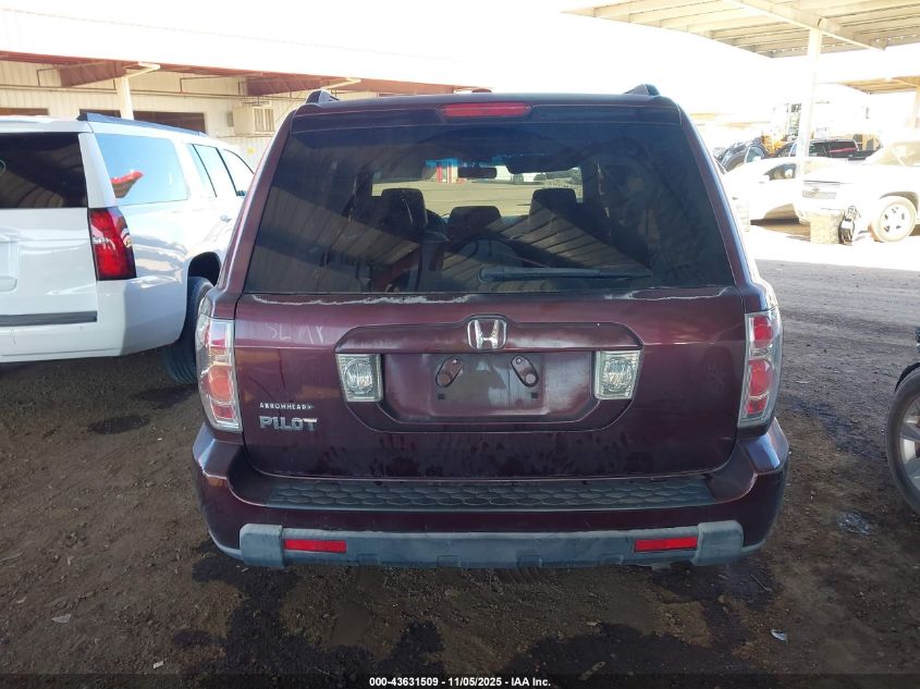 2008 Honda Pilot Ex-L VIN: 5FNYF28538B022164 Lot: 43631509