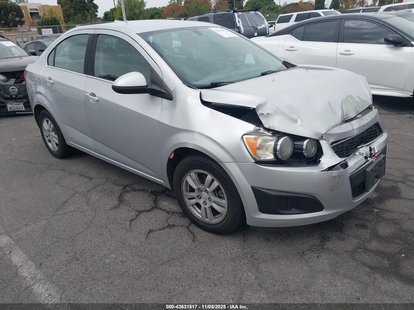 2014 CHEVROLET SONIC LT AUTO - 1G1JC5SG1E4191407