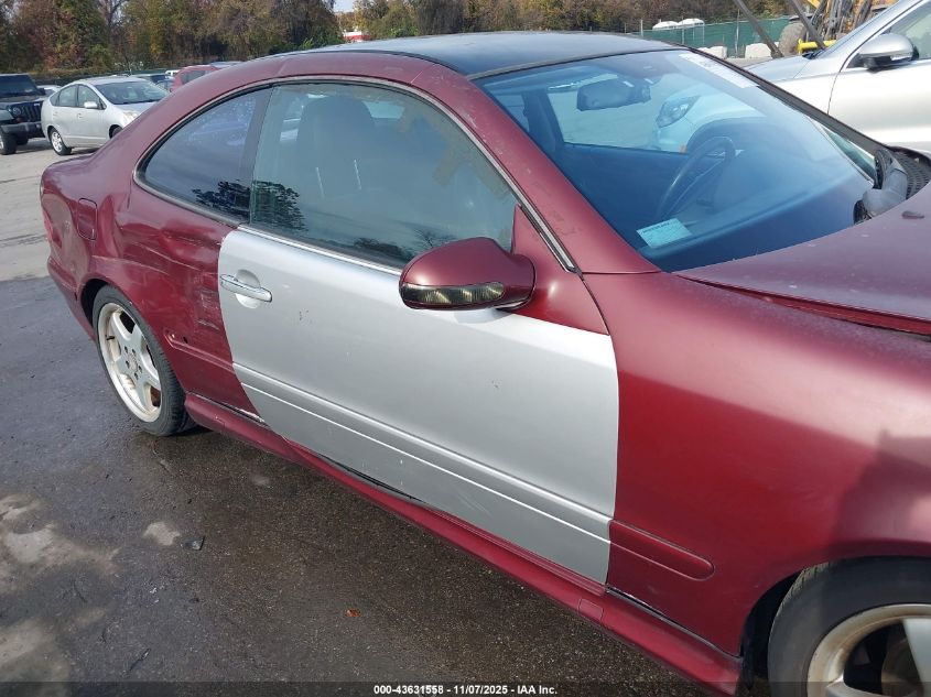 2002 Mercedes-Benz Clk 430 VIN: WDBLJ70G22T099940 Lot: 43631558