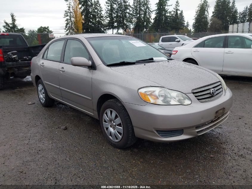 2003 Toyota Corolla Le