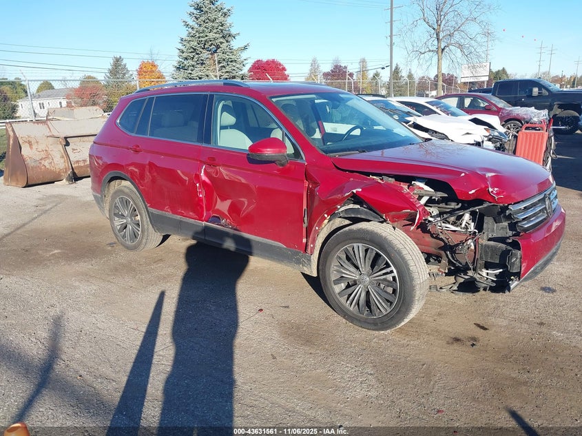 2019 VOLKSWAGEN TIGUAN 2.0T SE/2.0T SEL/2.0T SEL R-LINE/2.0T SEL R-LINE BLACK - 3VV2B7AXXKM110465