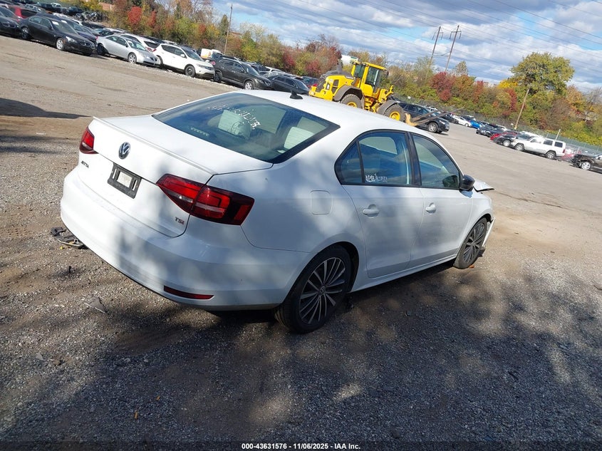 2016 VOLKSWAGEN JETTA 1.8T SPORT - 3VWD17AJ1GM306045