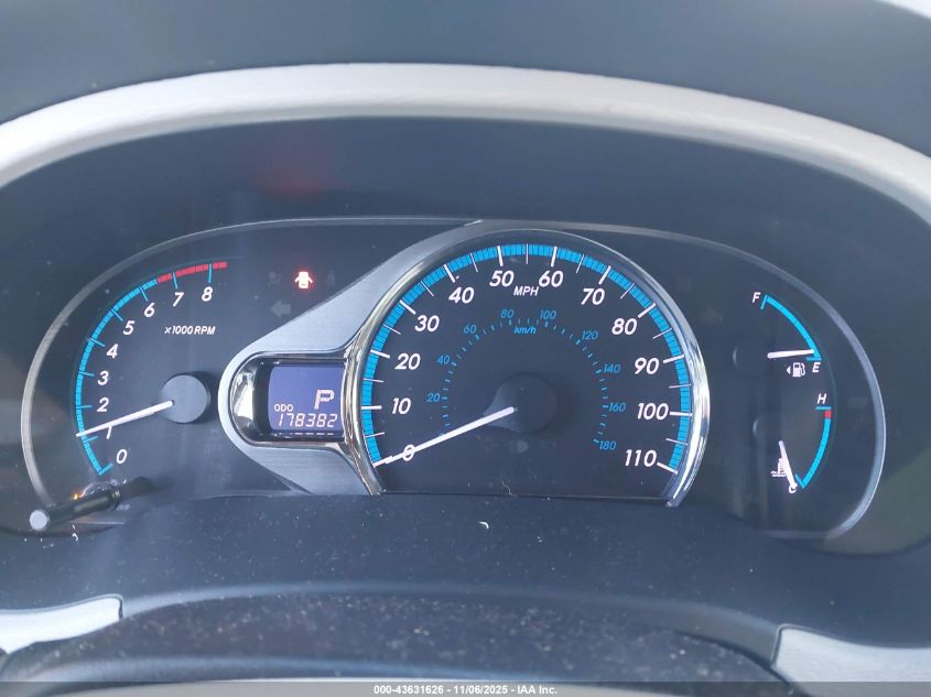 2011 Toyota Sienna Limited VIN: 5TDDK3DC1BS027662 Lot: 43631626