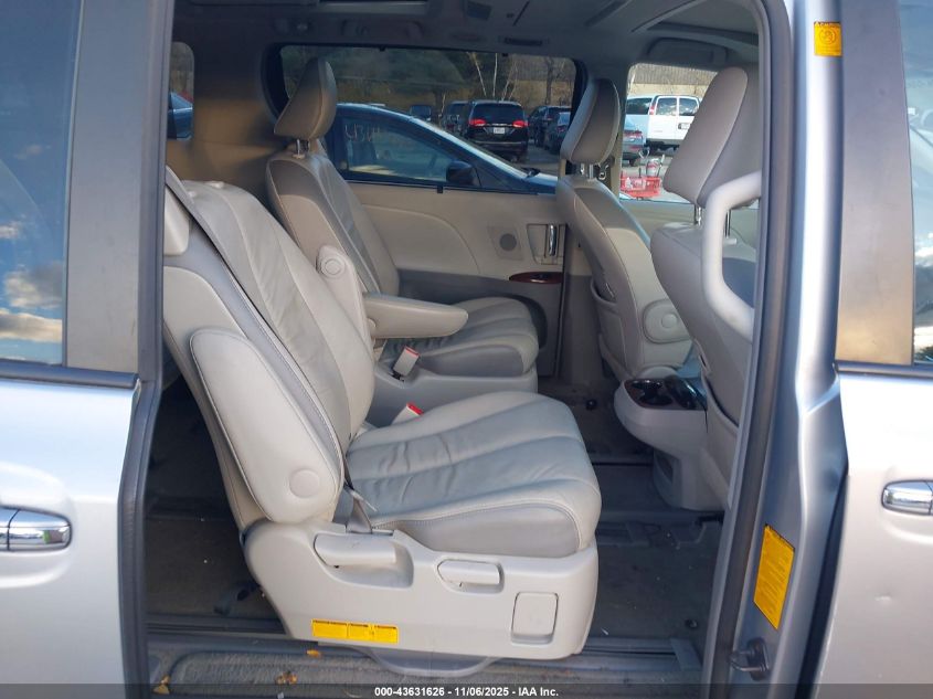 2011 Toyota Sienna Limited VIN: 5TDDK3DC1BS027662 Lot: 43631626