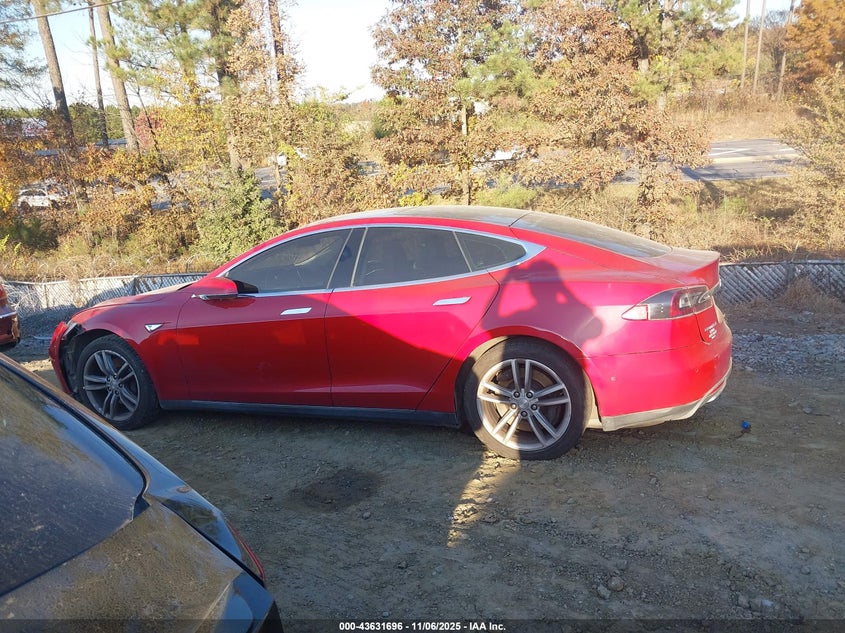 2014 TESLA MODEL S P85 5YJSA1H16EFP60189
