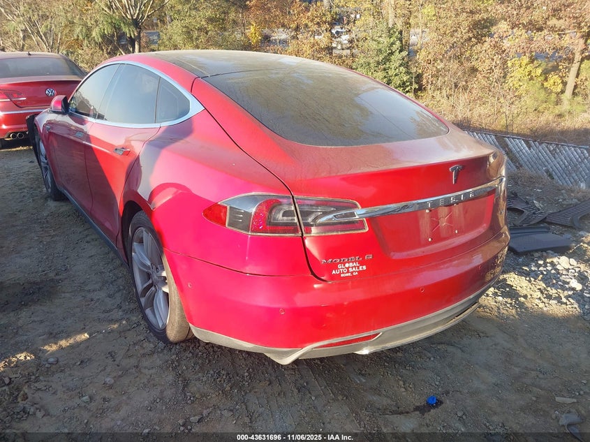 2014 TESLA MODEL S P85 5YJSA1H16EFP60189
