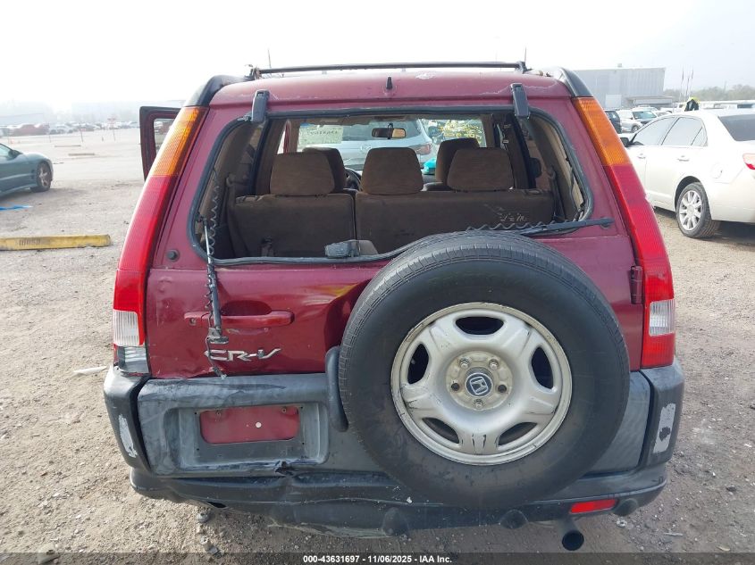 2002 Honda Cr-V Lx VIN: JHLRD68472C003732 Lot: 43631697