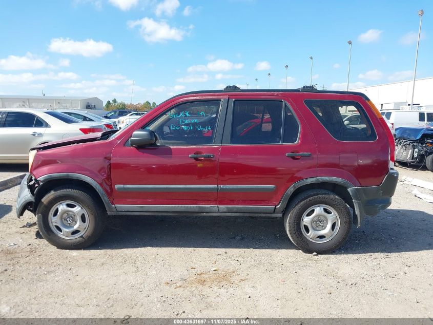 2002 Honda Cr-V Lx VIN: JHLRD68472C003732 Lot: 43631697