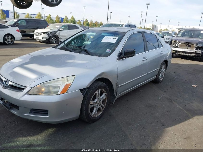 2006 Honda Accord 2.4 Ex VIN: 1HGCM55816A007945 Lot: 43631710