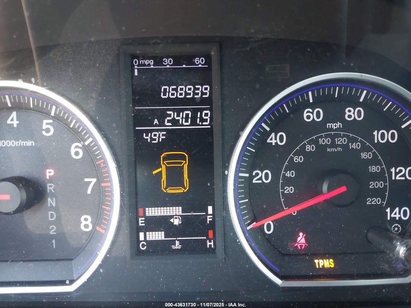 2007 Honda Cr-V Ex VIN: JHLRE48507C111515 Lot: 43631730