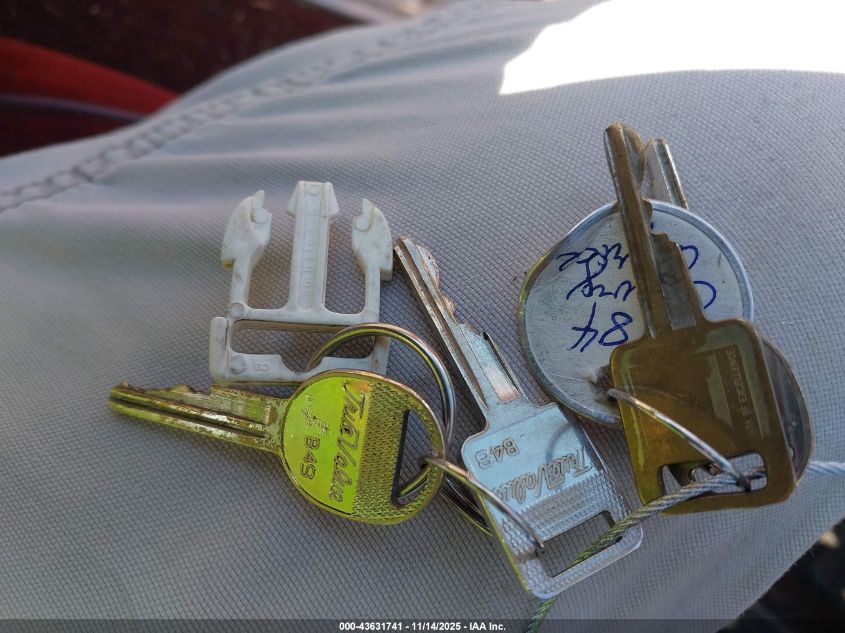 1984 Chevrolet Caprice Classic VIN: 1G1AN69H1EX137196 Lot: 43631741