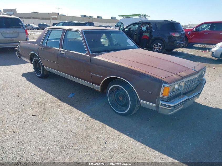 1984 Chevrolet Caprice Classic