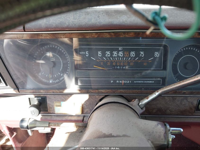 1984 Chevrolet Caprice Classic VIN: 1G1AN69H1EX137196 Lot: 43631741