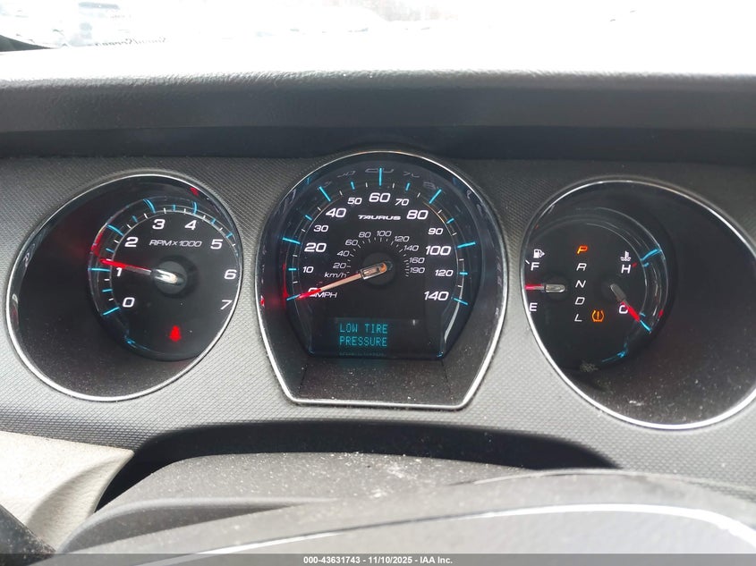 1FAHP2DW4BG159905 2011 FORD TAURUS photo no. 7