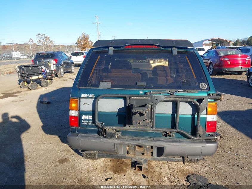 1995 Nissan Pathfinder Le/Se/Xe VIN: JN8HD17YXSW067301 Lot: 43631748
