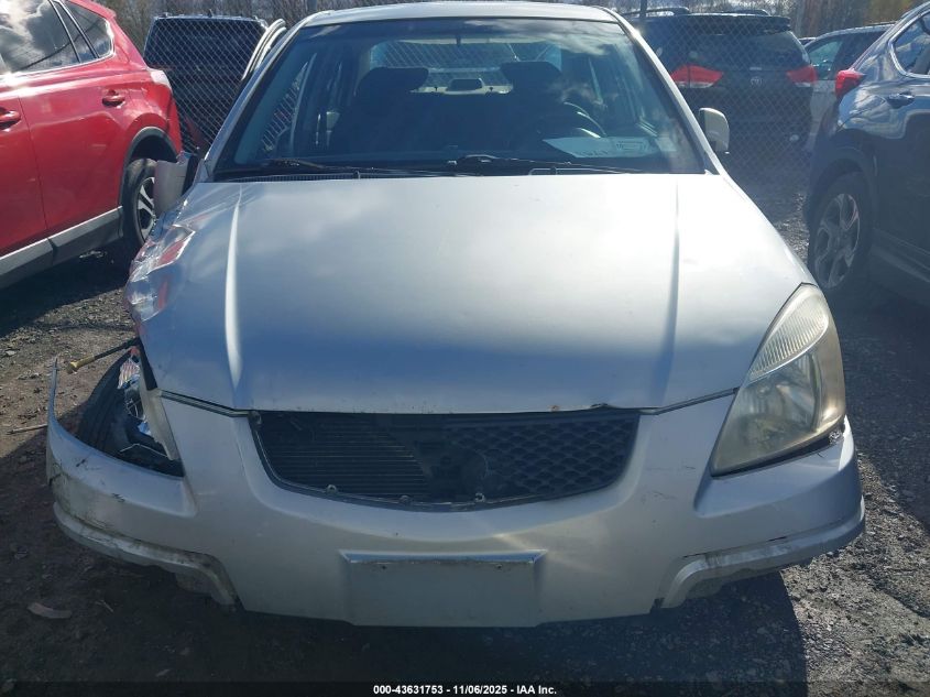 2007 Kia Rio Lx VIN: KNADE123976223738 Lot: 43631753