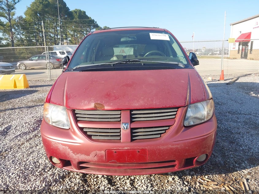 2006 Dodge Grand Caravan Sxt VIN: 2D4GP44L56R727464 Lot: 43631770