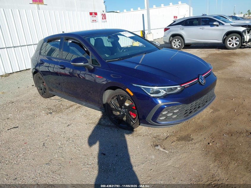 2022 VOLKSWAGEN GOLF GTI 2.0T SE - WVW987CD1NW153739