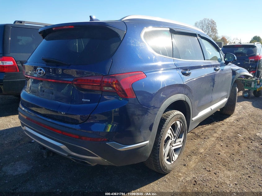 2022 HYUNDAI SANTA FE SEL 5NMS2DAJ2NH480292