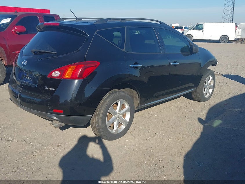 JN8AZ18W99W112058 2009 NISSAN MURANO photo no. 4