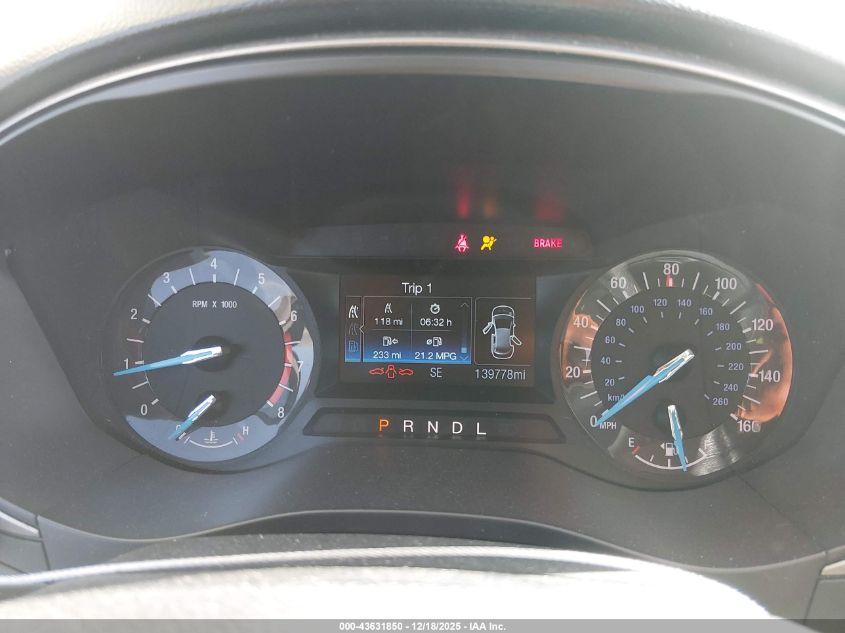 2018 Ford Fusion Se VIN: 3FA6P0H7XJR103649 Lot: 43631850