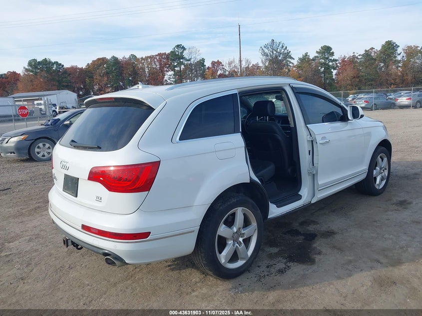 2013 Audi Q7 3.0 Tdi Premium VIN: WA1LMAFE2DD010130 Lot: 43631903