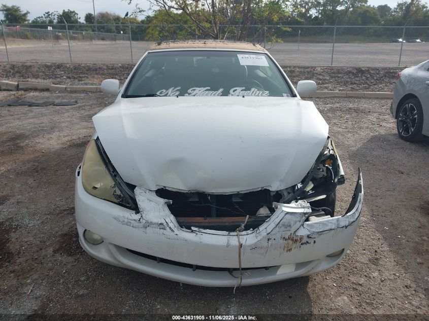 2006 Toyota Camry Solara Sle VIN: 4T1FA38P36U085133 Lot: 43631905