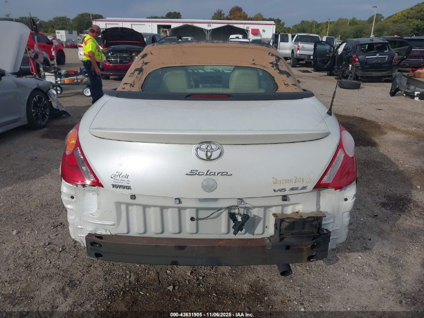 2006 Toyota Camry Solara Sle VIN: 4T1FA38P36U085133 Lot: 43631905