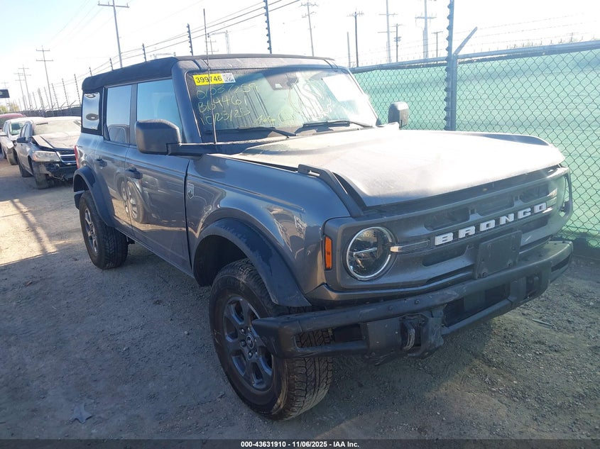 2023 FORD BRONCO BIG BEND - 1FMEE5BP5PLB64461