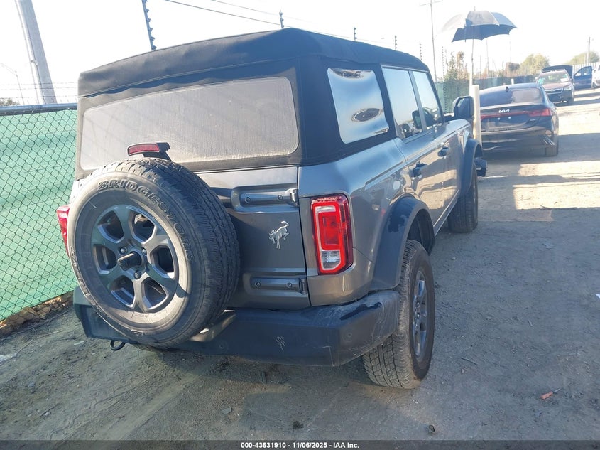 2023 FORD BRONCO BIG BEND - 1FMEE5BP5PLB64461