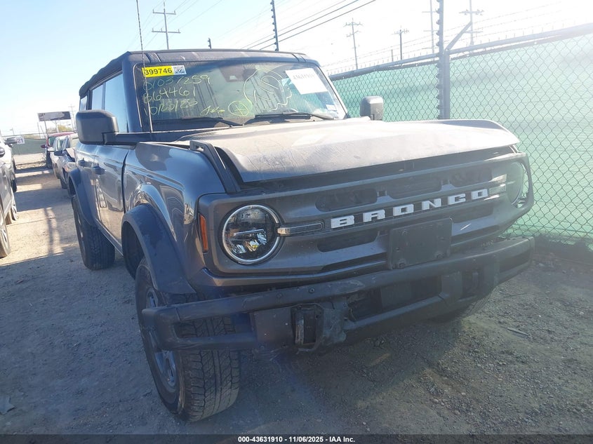 2023 FORD BRONCO BIG BEND - 1FMEE5BP5PLB64461
