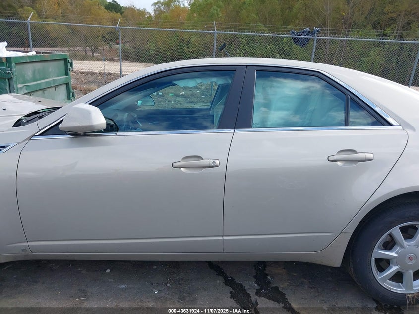 2008 Cadillac Cts Standard VIN: 1G6DF577180212386 Lot: 43631924