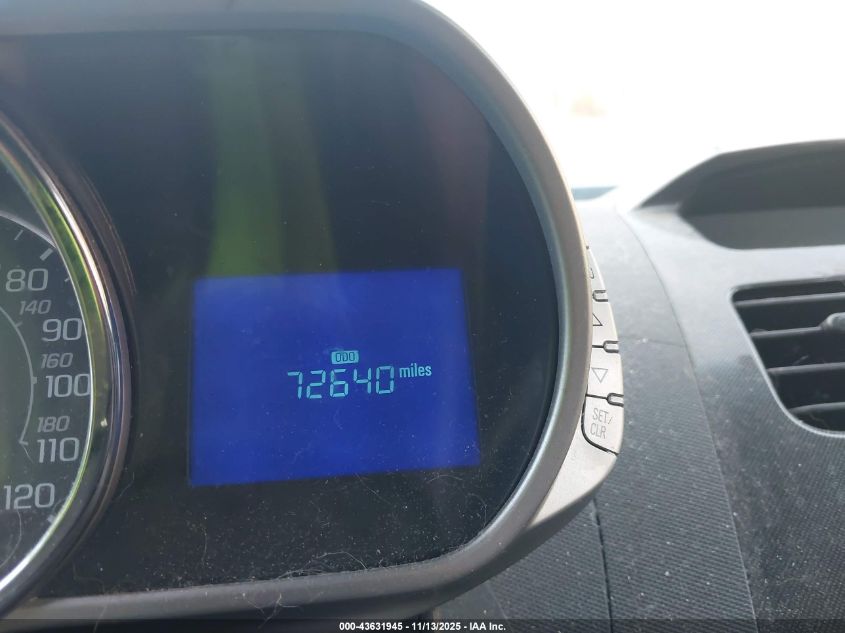 2015 Chevrolet Spark Ls Cvt VIN: KL8CB6S91FC729064 Lot: 43631945