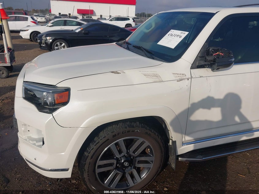 2016 TOYOTA 4RUNNER LIMITED - JTEBU5JR1G5386346