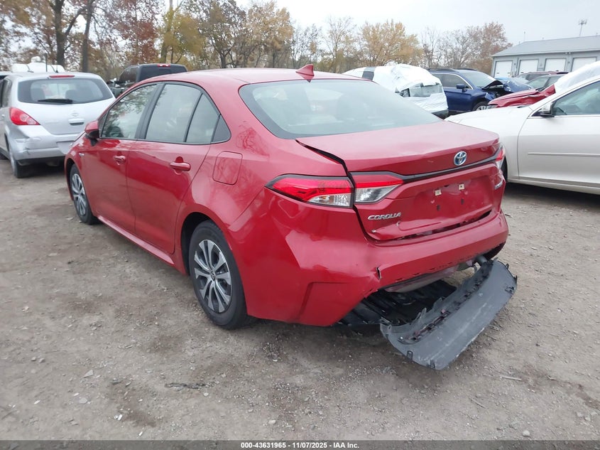 2021 TOYOTA COROLLA HYBRID LE - JTDEAMDE9MJ032882