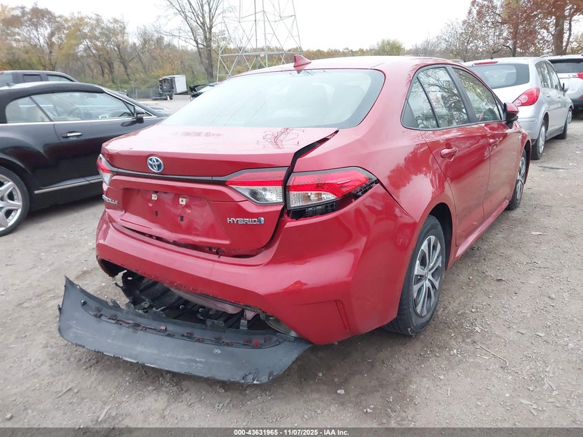 2021 TOYOTA COROLLA HYBRID LE - JTDEAMDE9MJ032882