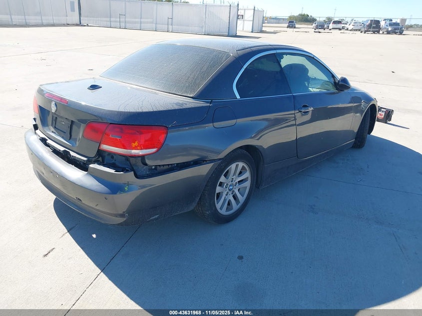 2007 BMW 328I VIN: WBAWL13507PX16264 Lot: 43631968