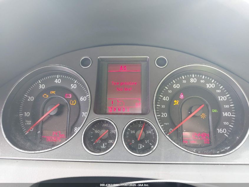 2008 Volkswagen Passat Turbo VIN: WVWJK73C68E204779 Lot: 43631980