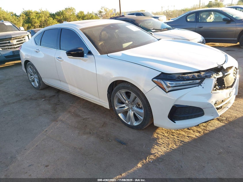 2022 ACURA TLX TECHNOLOGY PACKAGE - 19UUB5F48NA000138