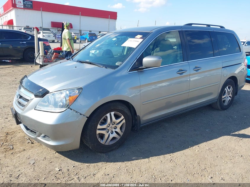 5FNRL38487B098116 2007 HONDA ODYSSEY photo no. 2