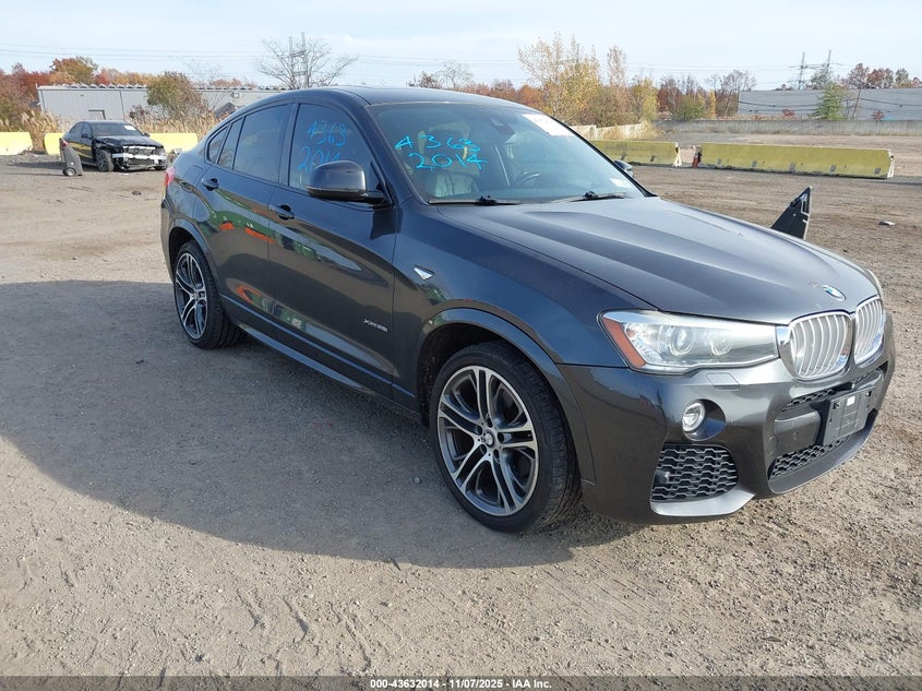 2016 BMW X4 XDRIVE28I - 5UXXW3C59G0R22801