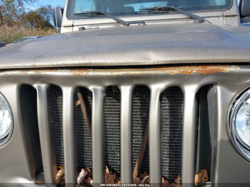 2003 Jeep Wrangler X VIN: 1J4FA39S63P307028 Lot: 43632015