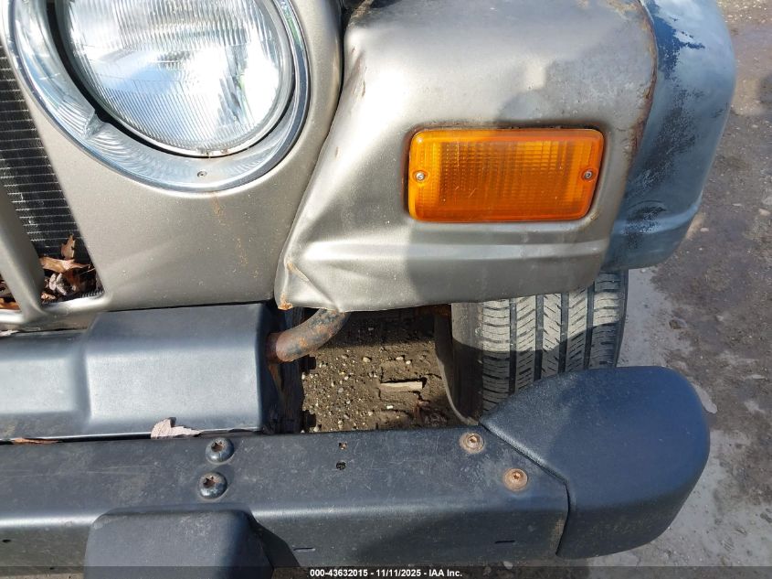 2003 Jeep Wrangler X VIN: 1J4FA39S63P307028 Lot: 43632015