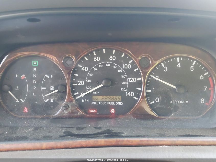 1999 Toyota Camry Le VIN: JT2BG22K4X0347798 Lot: 43632024