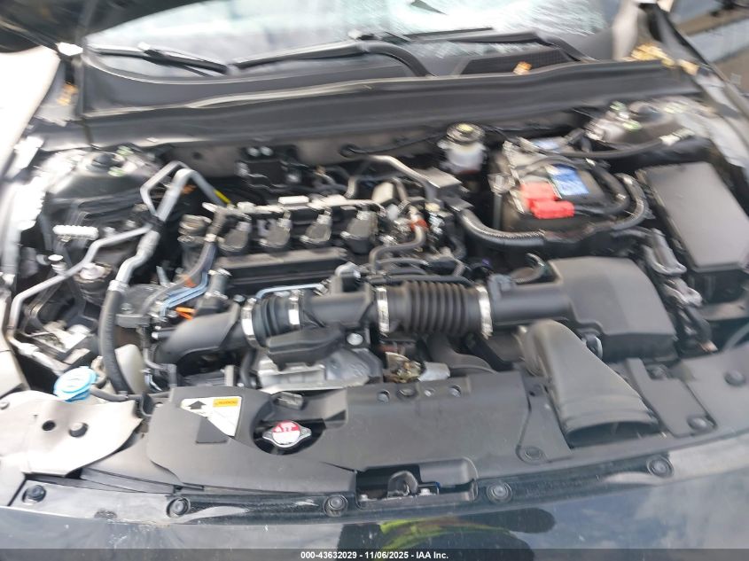 2022 Honda Accord Lx VIN: 1HGCV1F12NA021682 Lot: 43632029