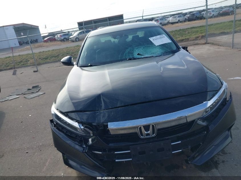 2022 Honda Accord Lx VIN: 1HGCV1F12NA021682 Lot: 43632029