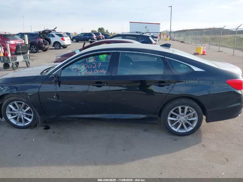 2022 Honda Accord Lx VIN: 1HGCV1F12NA021682 Lot: 43632029