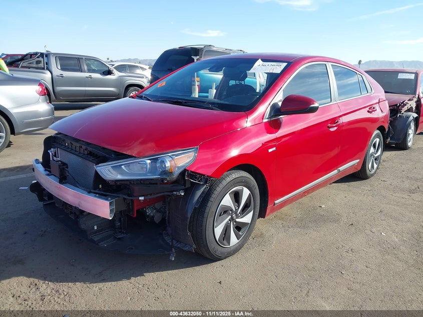 KMHC75LC8KU132474 2019 HYUNDAI IONIQ photo no. 2