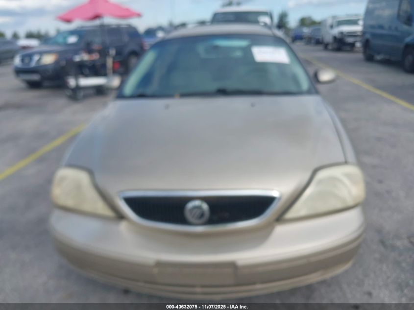 2001 Mercury Sable Ls Premium VIN: 1MEFM59S61A634357 Lot: 43632075