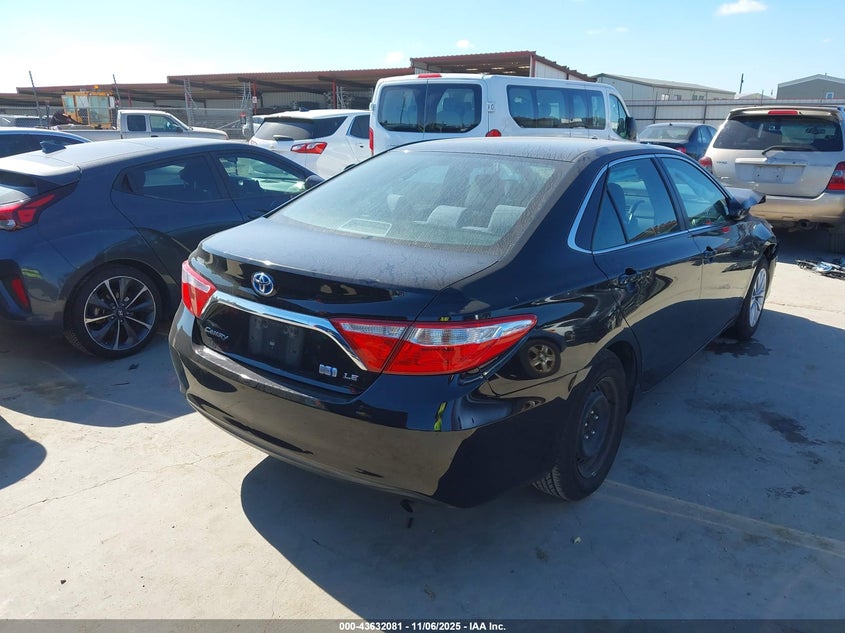 2015 TOYOTA CAMRY HYBRID LE - 4T1BD1FKXFU158354